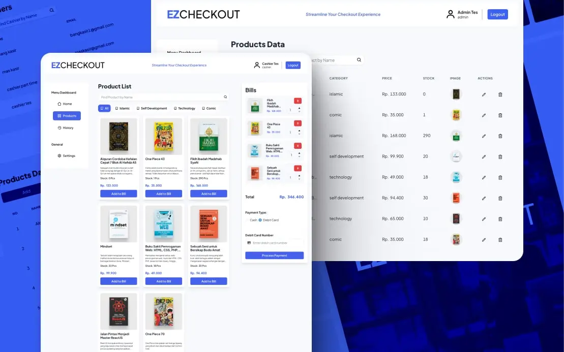 EzCheckout: Point of Sale Web Application EzCheckout: Point of Sale Web Application