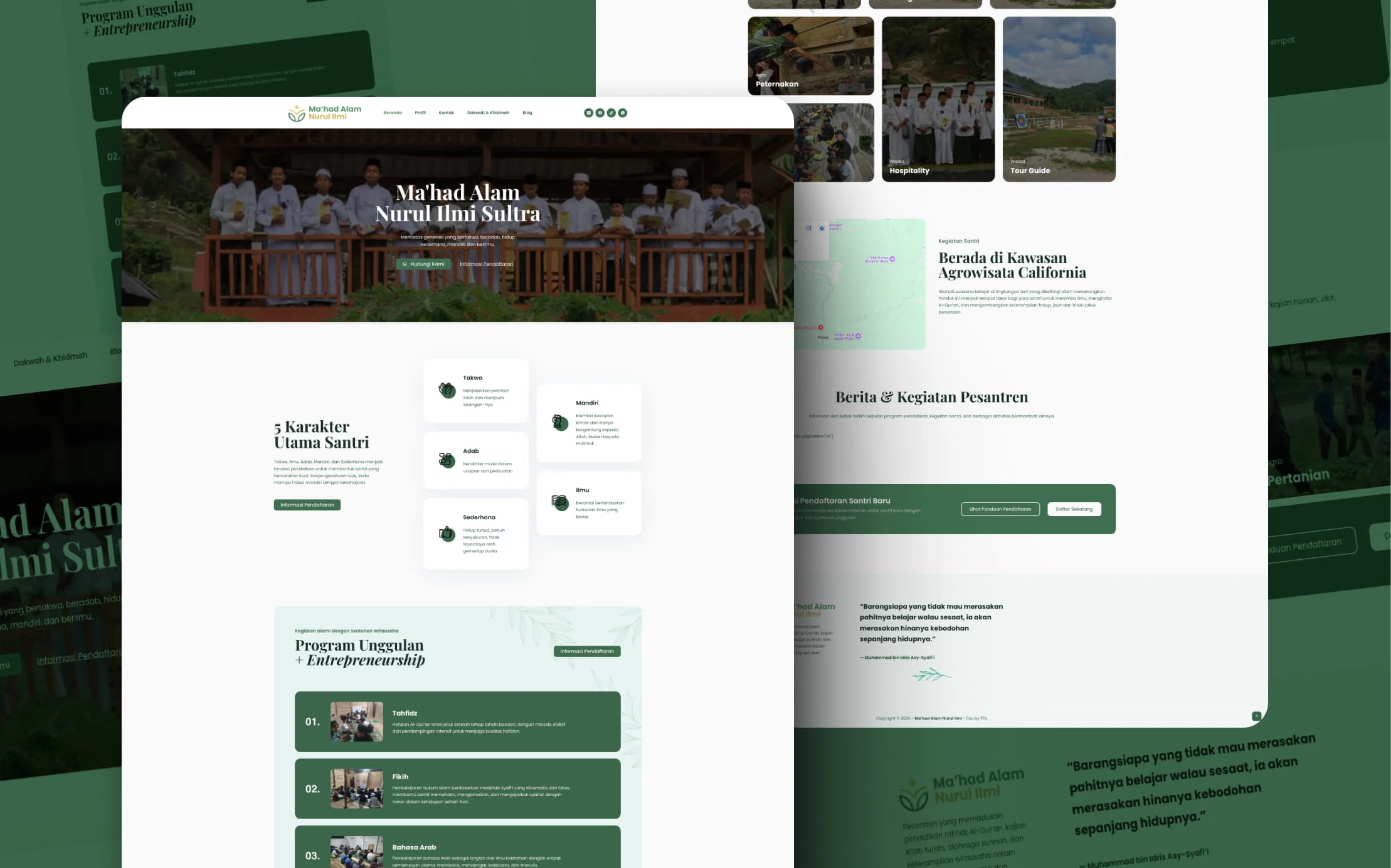 Mahad Nurul Ilmi Islamic Education Website Mahad Nurul Ilmi Islamic Education Website