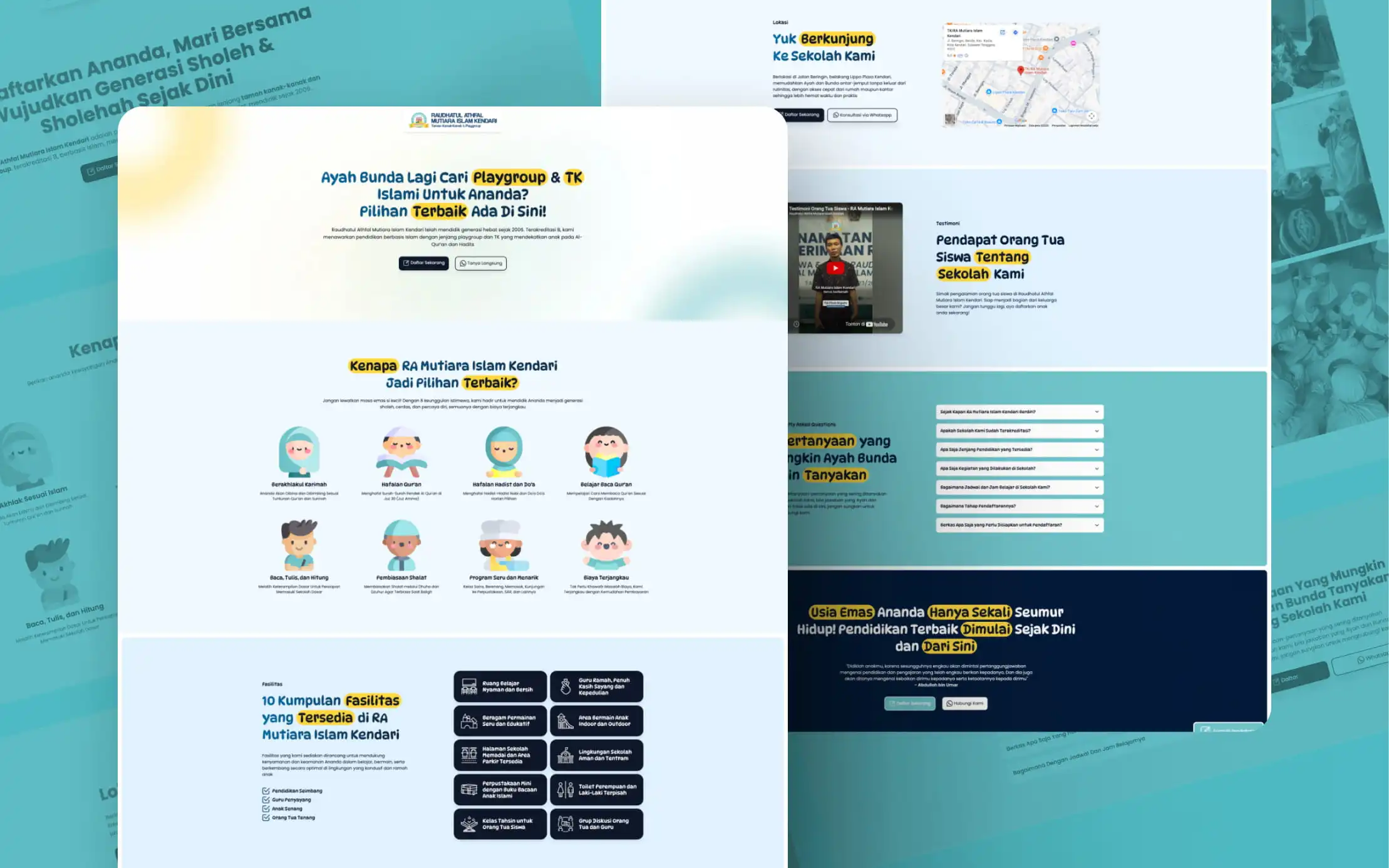 PPDB Landing Page of RA Mutiara Islam Kendari PPDB Landing Page of RA Mutiara Islam Kendari