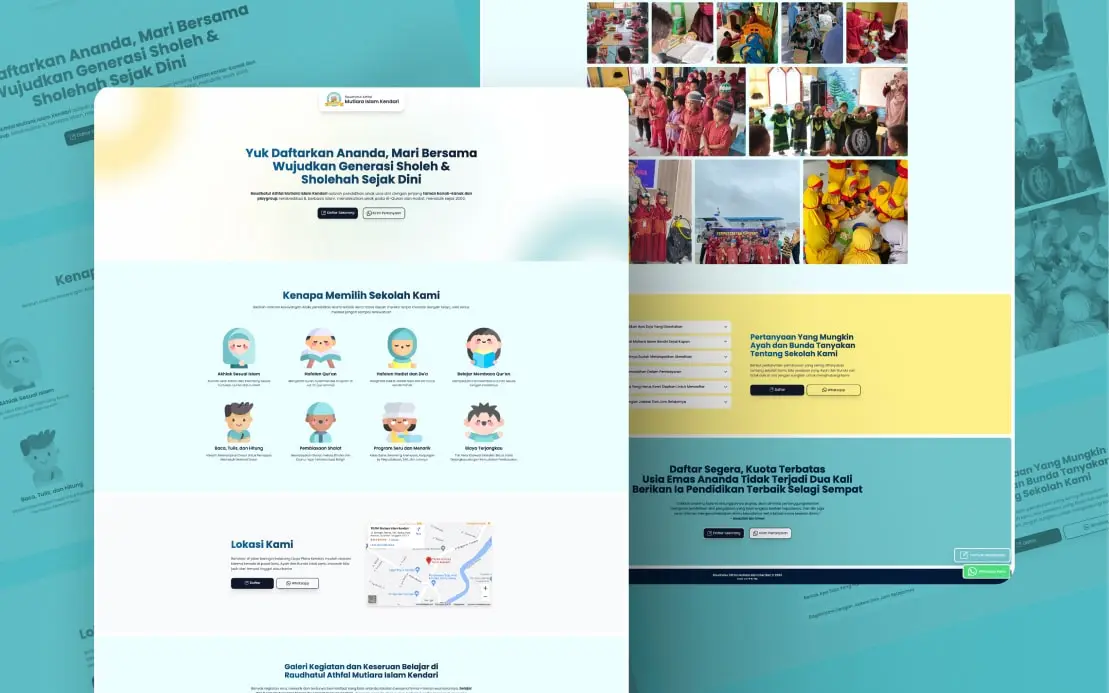 PPDB Landing Page of RA Mutiara Islam Kendari PPDB Landing Page of RA Mutiara Islam Kendari