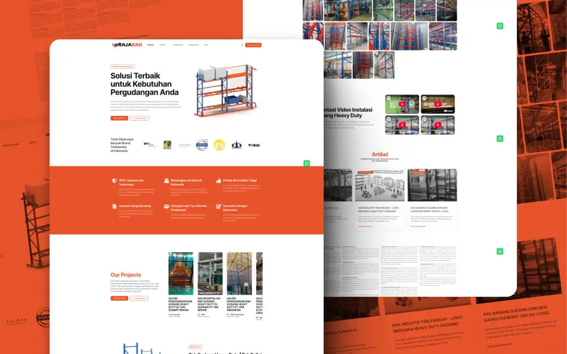 Rak Gudang Heavy Duty Company Profile Website Rak Gudang Heavy Duty Company Profile Website