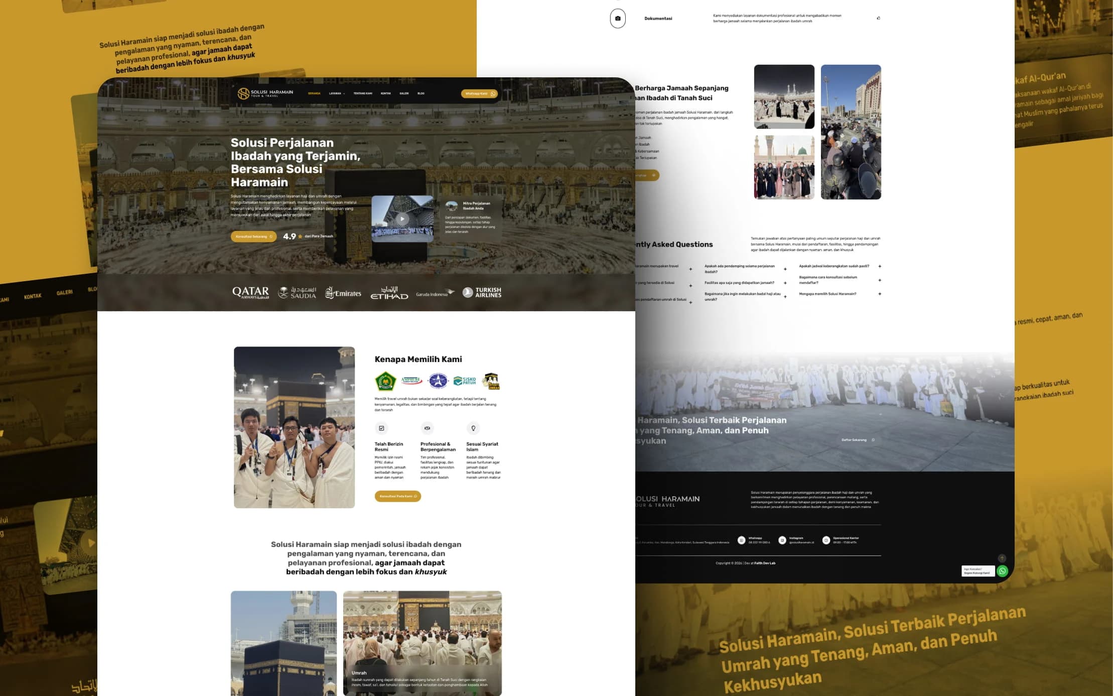 Solusi Haramain Pilgrimage Travel Services Website Solusi Haramain Pilgrimage Travel Services Website